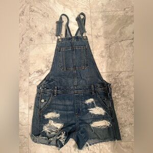 American Eagle overalls (shorts) size small